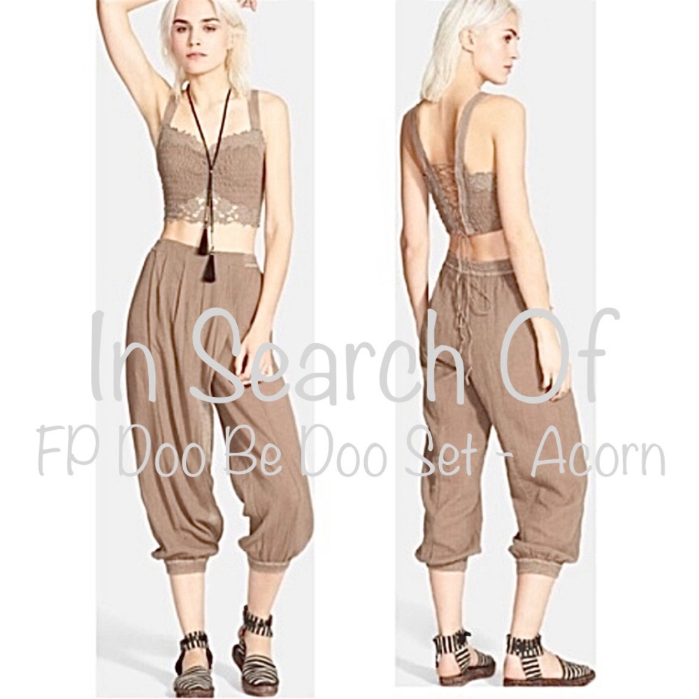 IN SEARCH OF • Free People Doo Be Doo Set in Acorn •